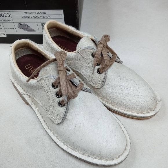 COPY - Uwezo women's Nuhu Hair Oxford sz 7.5   New in Box. H - Picture 1 of 10